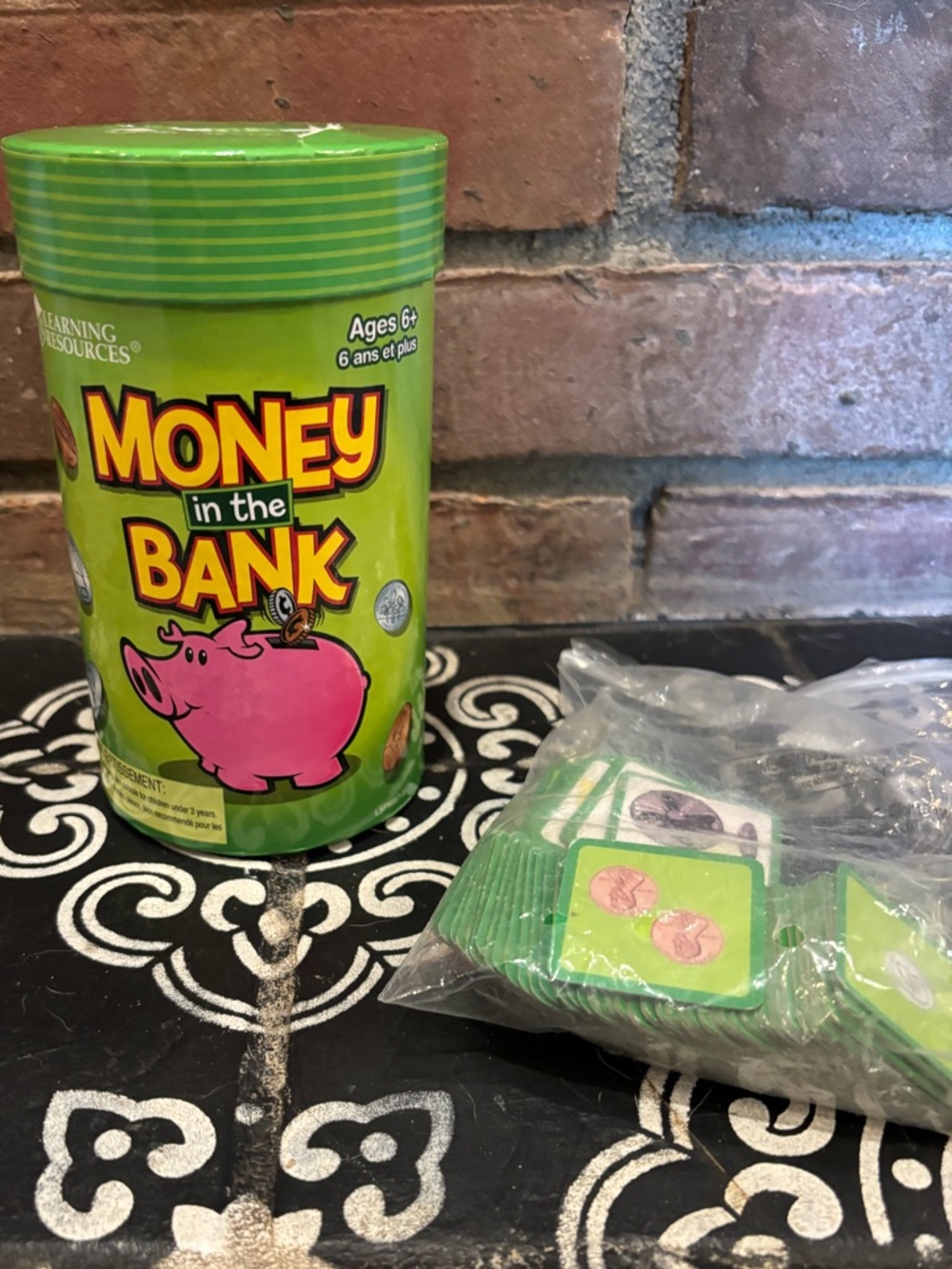 Lakeshore Money in the Bank Kids Learning Coin Game